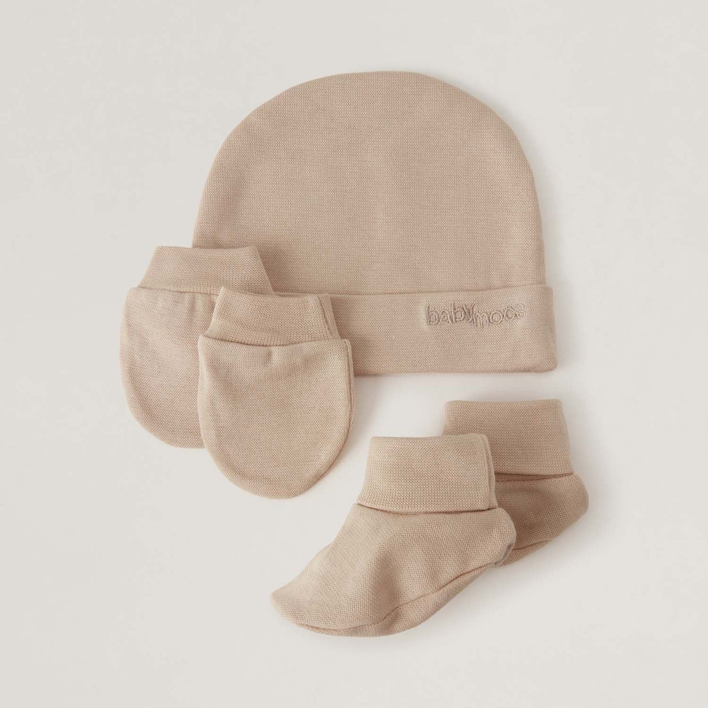 Mössa Vantar och Tossor. Nyfödd Set Välkommen till Världen BabyMocs