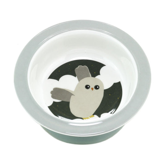 Sugkoppstallrik Skål Uggla Rätt Start